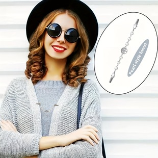 European and American retro alloy sweater clip silk scarf cardigan buckle shirt collar clip anti-exposure tight clip brooch factory direct sales