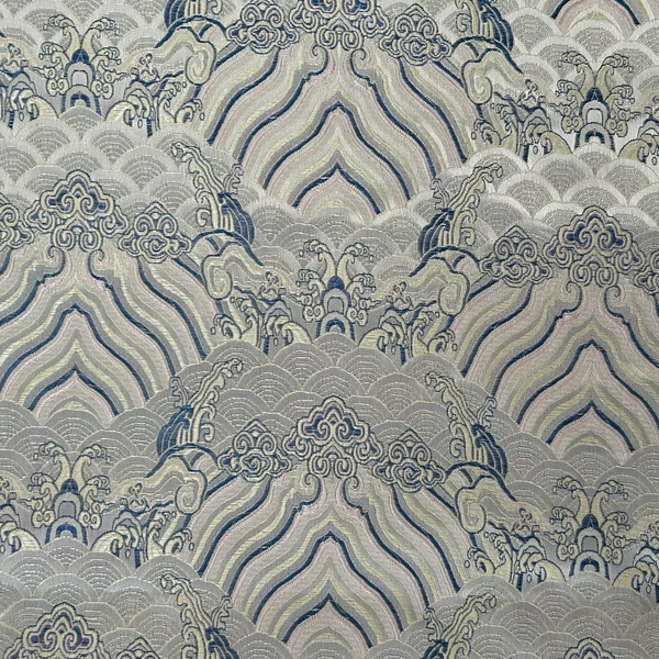 Silver blue nylon 75cm half meter