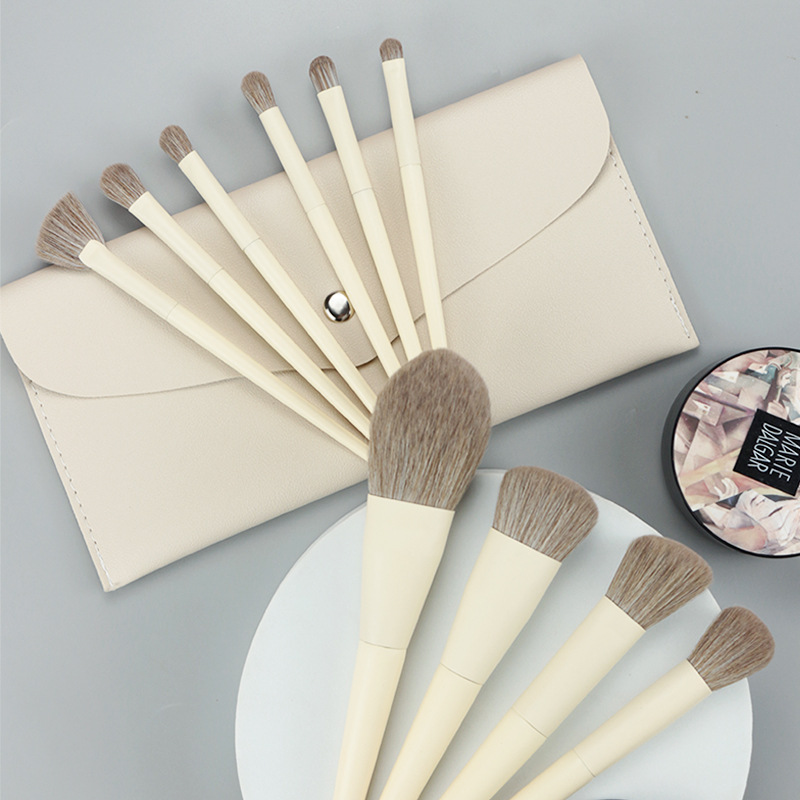 10 pinceles de pintura horneada Morandi bucal biónico suave cepillado de alta calidad serie de cero grado cepillo de maquillaje conjunto de maquillaje