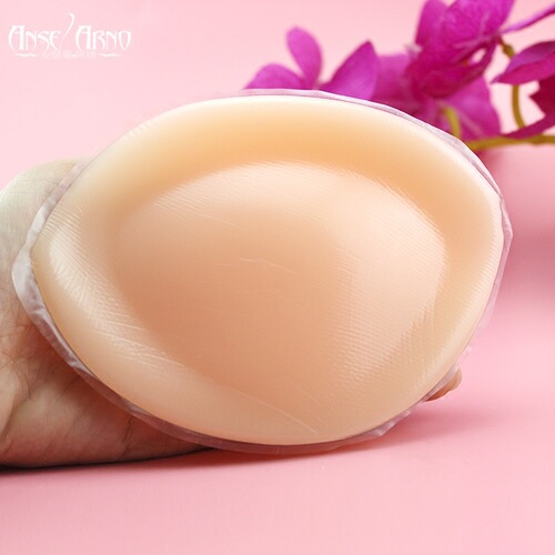 Invisible thickened silicone bra push-up swimsuit waterproof bikini underwear fake breast support to show big breast pad sponge insert