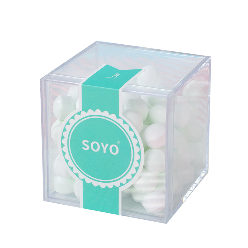 Soyo] Sugar-Free Mint Candy, Kissing Candy, Refreshing Breath Candy, Date Breath Freshener, Fruity Floral Scent