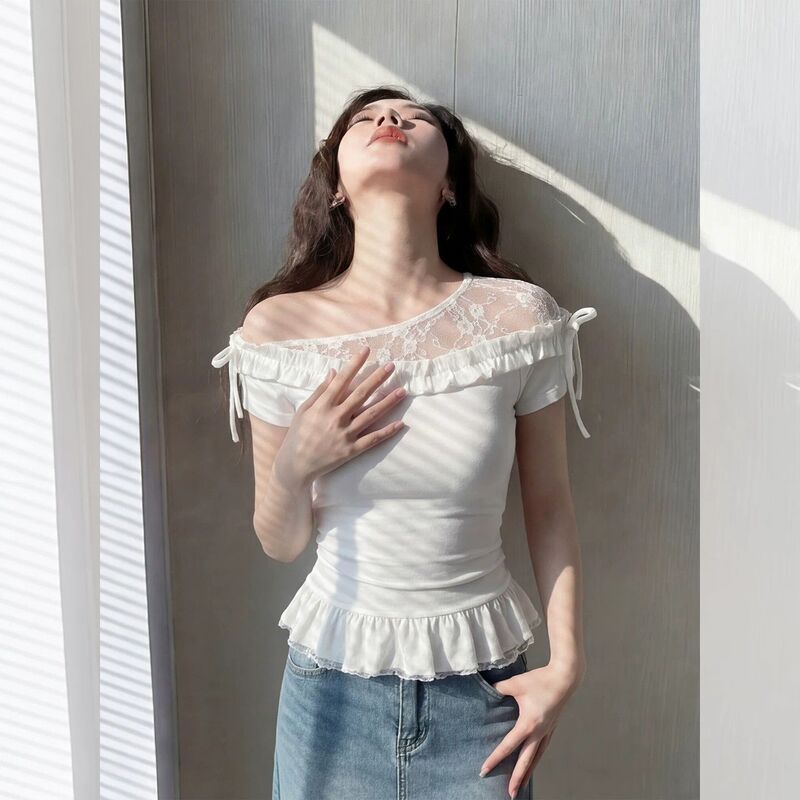 Unique and Stylish High-End Women's Tops for Summer 2026, Beautiful and Eye-Catching Short-Sleeve T-Shirts