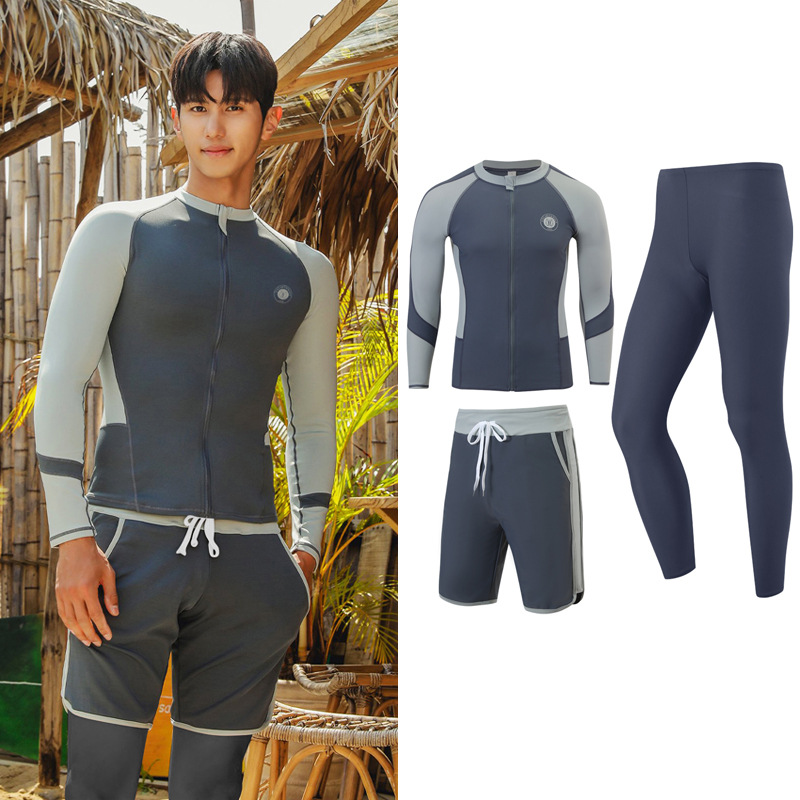 日焼け止め速乾ダイビングスーツ、長袖長ズボン水着、クラゲスーツ、カップル用保温メンズ水着、レディースサーフィンスーツ