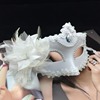 White fashionable mask, halloween, graduation party, wholesale