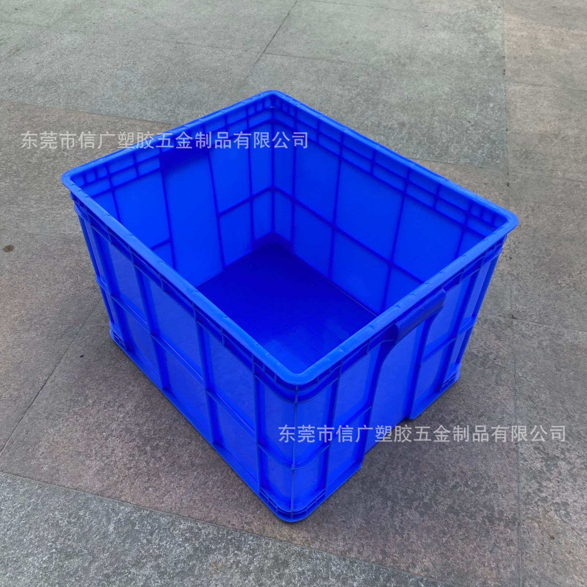 工业加厚收纳箱长方形面包箱大号胶框物流箱快递转运箱塑料周转箱