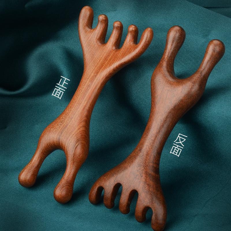 Double-headed antler rake-2 pieces