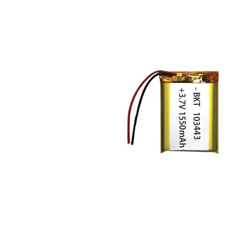 103443聚合物1800mAh锂电池3.7V智能锁音箱美容仪按摩器可充电池