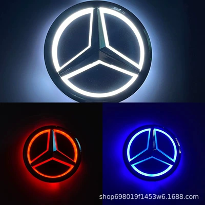 Other lights — Rear Emblem Light - mercedes-benz-87cm-x-87cm-white