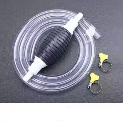 New Manual Oil Pumping Tool for Cars and Trucks, Urea Oil Pumping Pipe, Water Pumping, Oil Pumping, Water Suction and Oil Suction Pump (Kempinq və səyahət) - standard-1-set-1m-tube-1-air-bag-free-clamp