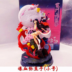 小さな爆血ミドゥフィギュア悪魔特効ルービックキューブ門ゴースト化滅像アニメ装飾品卸売