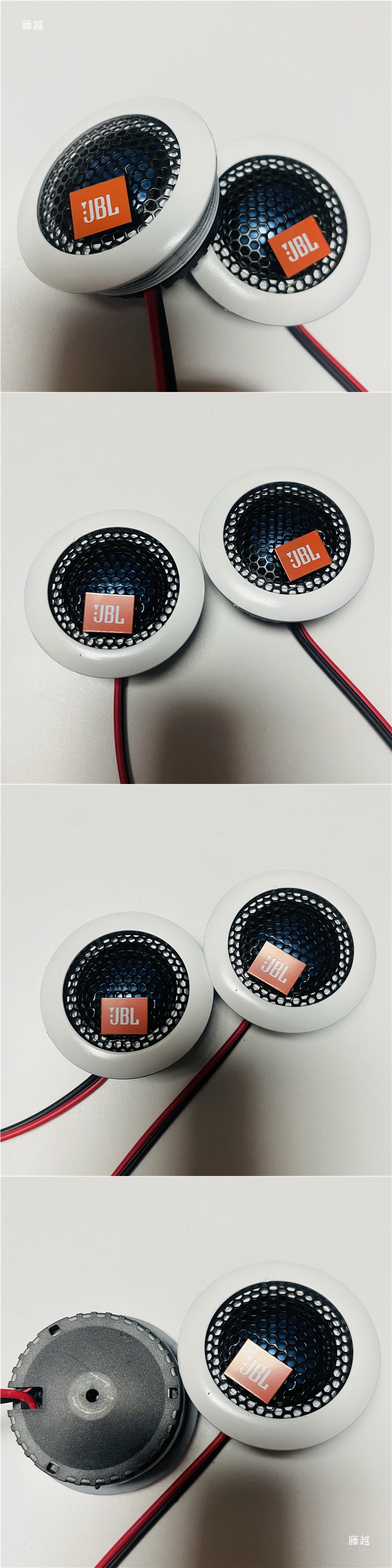 In-Stock Jbl Tweeter Speaker Unit, Second-Hand, Disassembled from Vehicle, Magnesium-Aluminum Gold Film, Universal for Car and Home Modification