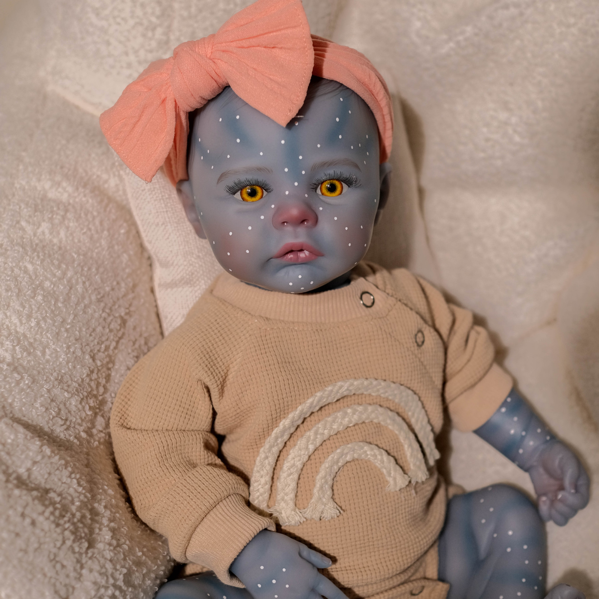 19 pulgadas Reborn Levi Avatar muñeca de comercio electrónico transfronterizo suministro de bienes de venta rápida