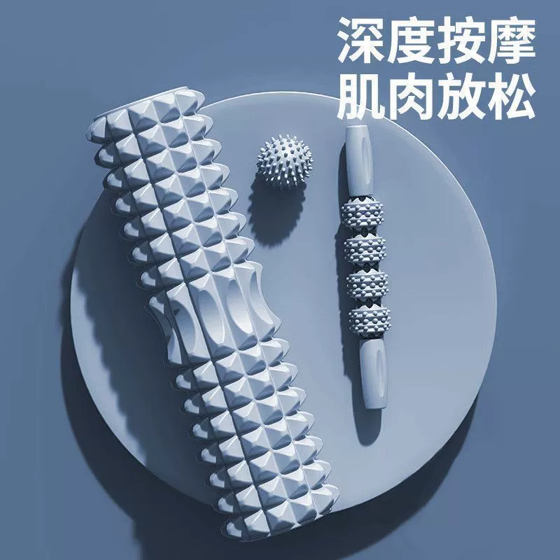 Пенный ролик для расслабления мышц, ролик для ног, для похудения, артефакт для ног, меч, йога, оборудование для фитнеса, массажер Langya