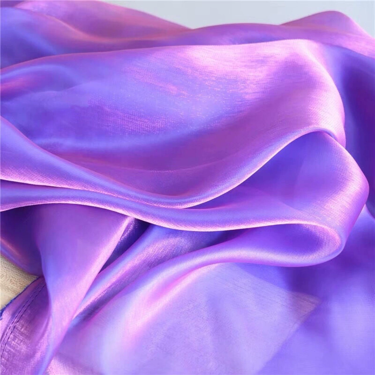 Gauze silky cloth, shirt, Hanfu, gradient
