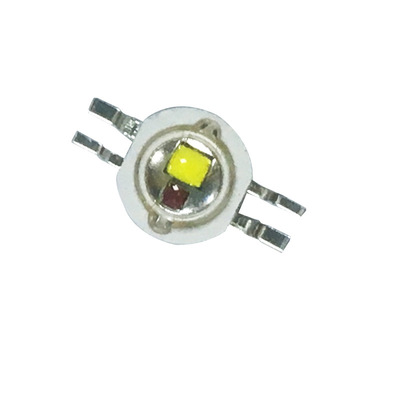 蓝白双色LED6W厂家直销led四脚45MIL芯片大功率铜支架纯金线