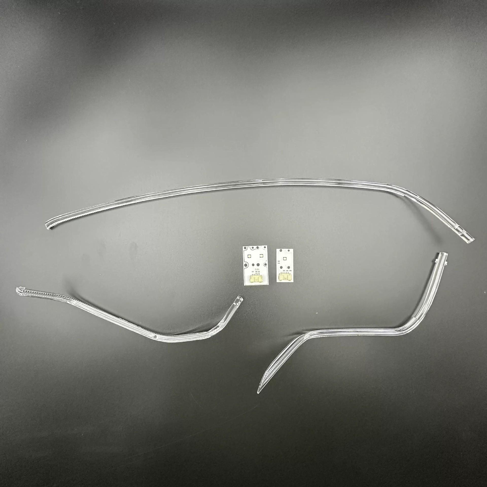 Suitable for 12-16 Audi A5 Daytime Running Light Guide Strip S5 Headlight Daytime Running Light with Yellow Light Guide Tube