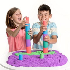 新品Mad魔力沙寶寶巴士太空玩具沙子模具套裝工具箱罐