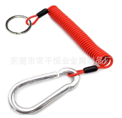 Amazon hot selling trailer/tugboat separation switch 12V DC DC spring wire rope 4FT/6FT cable
