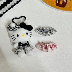 4.0mini迷你拉布布小鼻嘎短裙13cm自嘲熊kitty公仔换装娃衣配件
