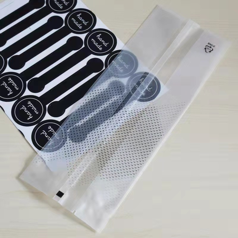 メーカー直販クロスボーダーホットセールブラックフロストドットトーストパンバッグベーキングオルガンバッグ食品ジップロックバッグ|undefined
