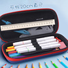 Children's cartoon capacious cute pencil case for elementary school students for boys and girls, 3D, Birthday gift