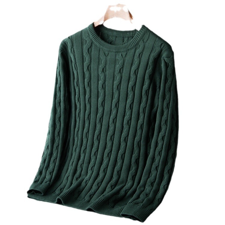 Suéter para hombre, jersey de manga larga, nuevo estilo japonés y coreano, informal, de otoño e invierno, talla grande, moderno, urbano, con cuello redondo, prendas de punto para hombre