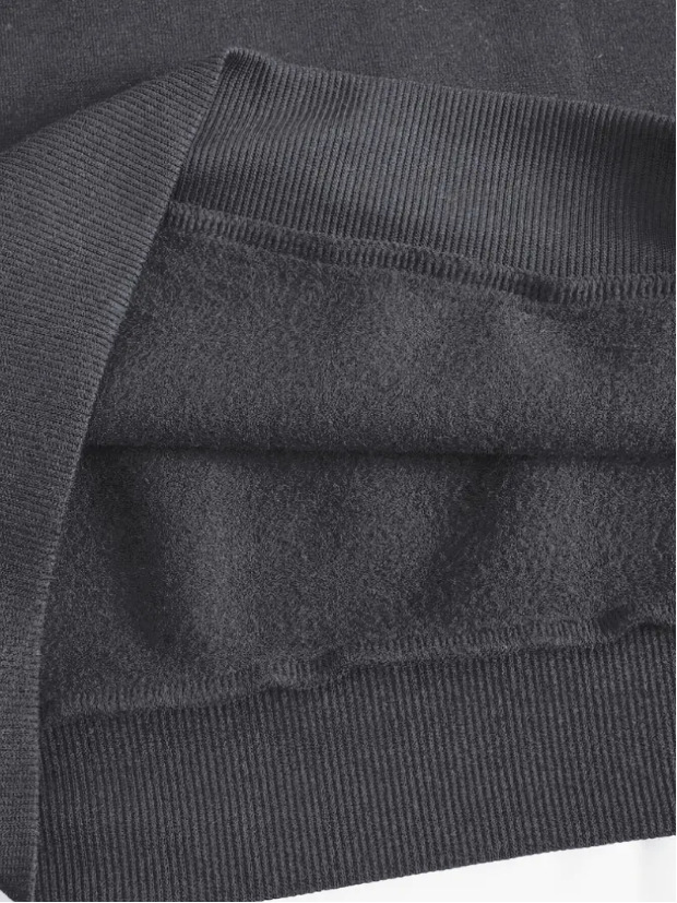 Women's Long Sleeved Heart Patterned Pant Set Casual Style_voghion.com