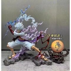 送特典海贼王Wink紧握雷电五档尼卡路飞动漫手办模型摆件批发礼物