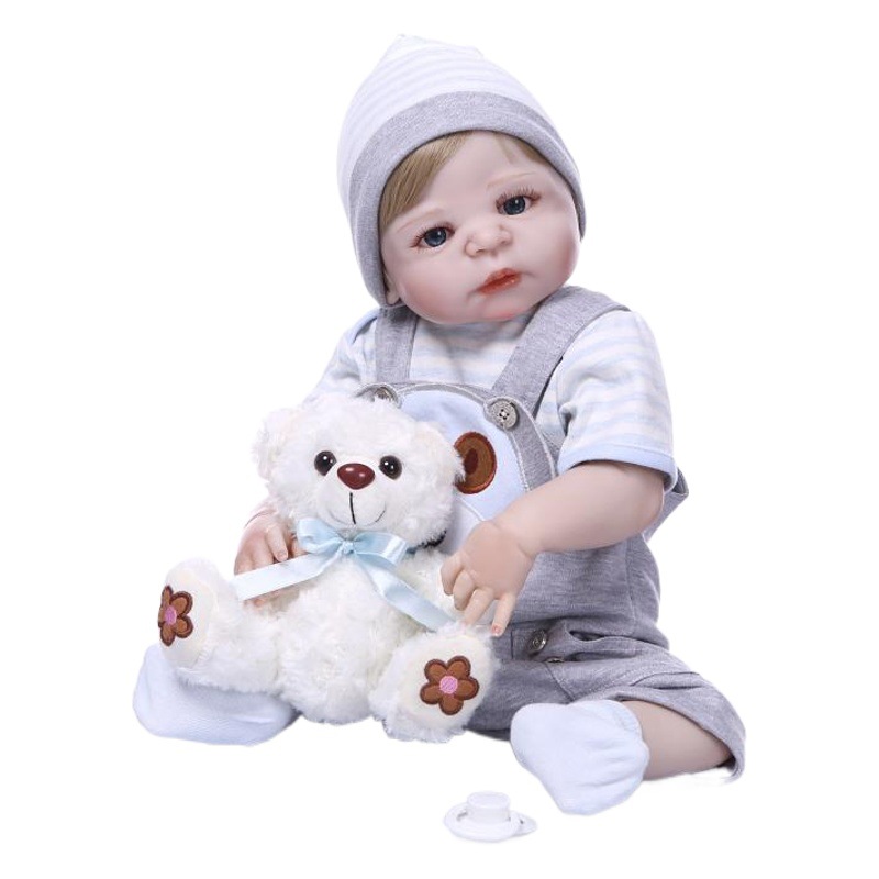 NPK serie de muñecas de juguete de goma de imitación de bebés populares en Europa y América para niños regalos de Año Nuevo