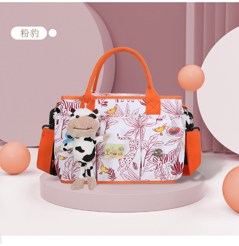 New tote handbag for Mommy, portable, single-shoulder, suitable for hanging baby strollers, large capacity, versatile and high-end Mommy backpack undefined