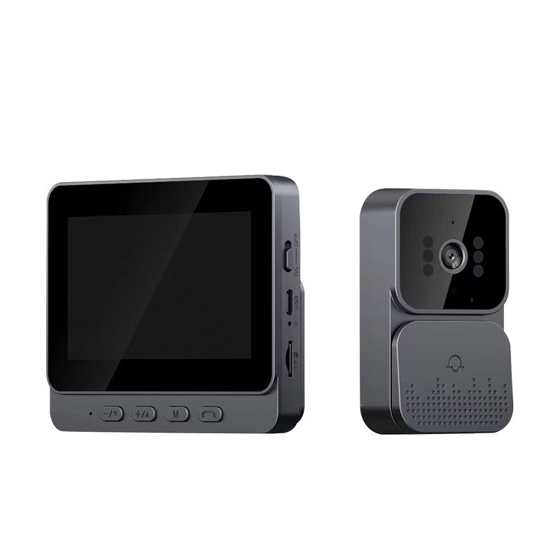 工場直販スマートビジュアルドアベル Tuya ワイヤレス WIFI リモートホームモニタリングビデオインターホンナイトビジョンクロスボーダー|undefined
