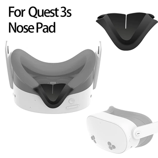 适用meta quest3s一体机防漏光鼻子鼻垫面罩硅胶挡光鼻垫防漏光