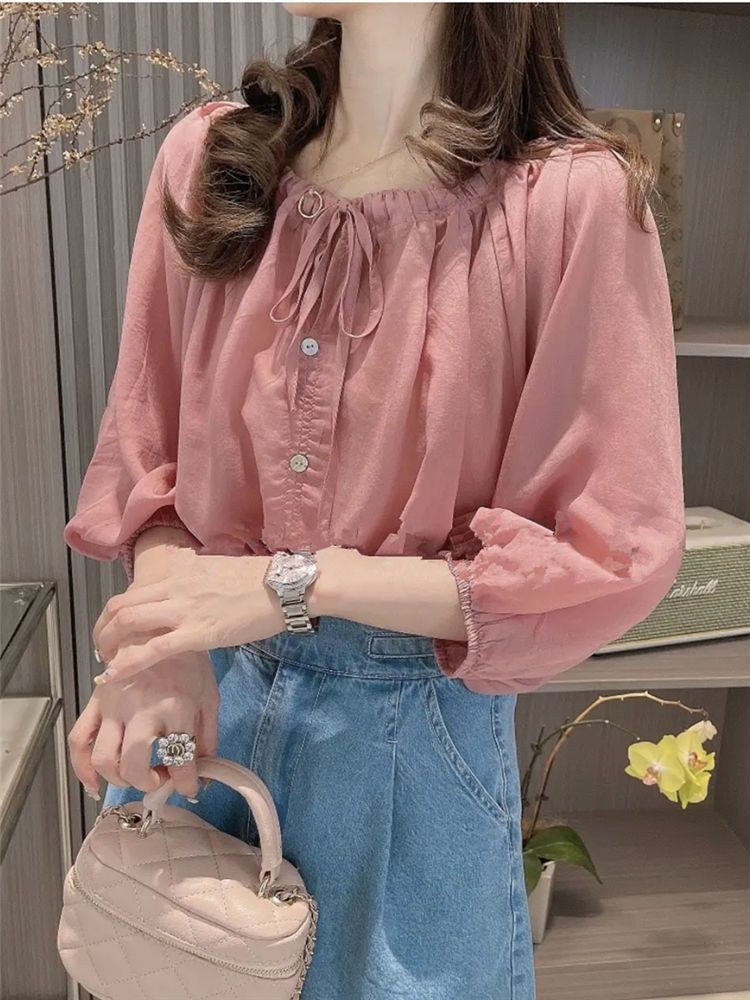 분홍색