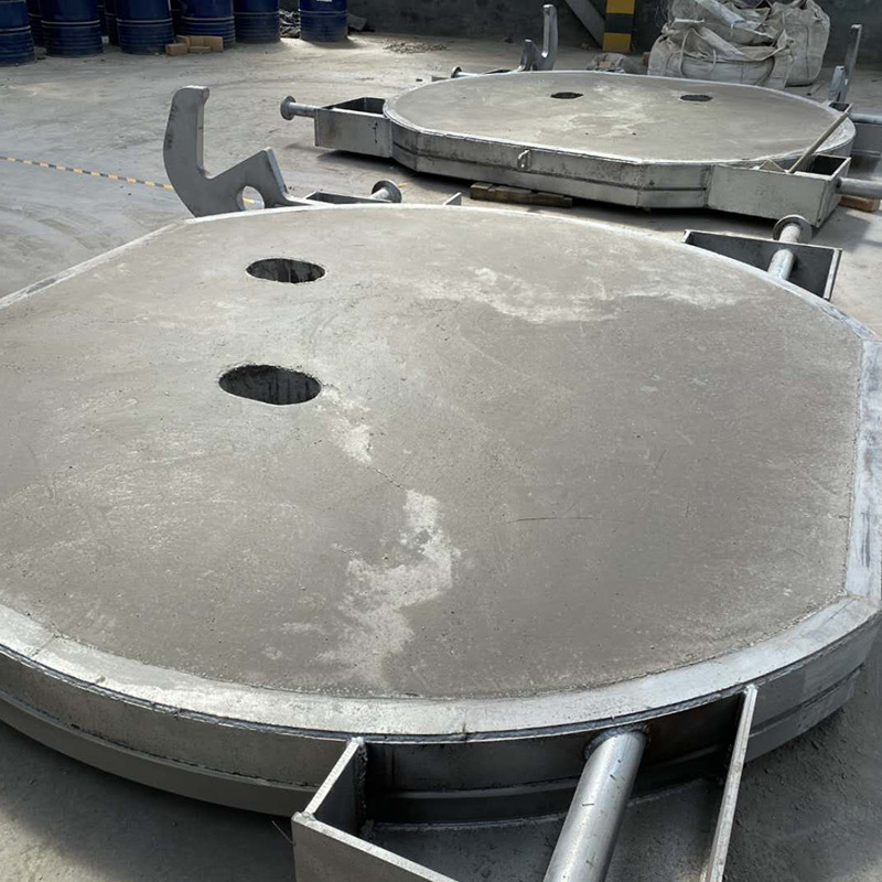 钢铁行业用耐火预制块 高铝材质 图纸加工大型异形钢包包盖预制件