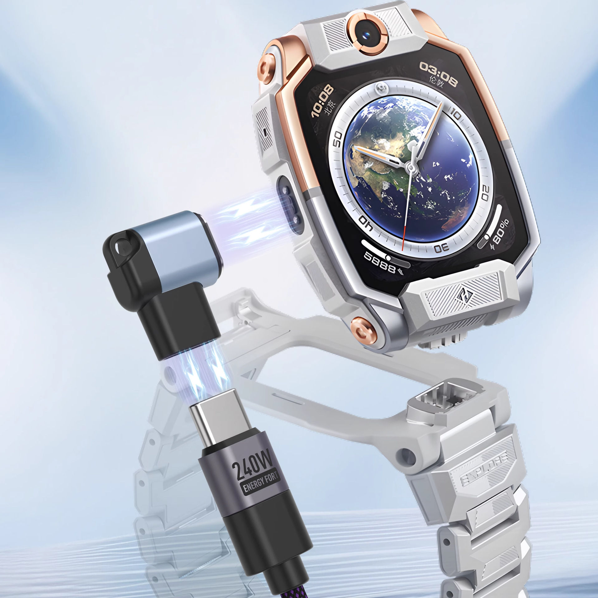 The universal charging adapter for Xiaotiancai smartwatches is z11, Z10, AZ6Pro/Z7S/Z7A/Z8AZ6a Application Scenario