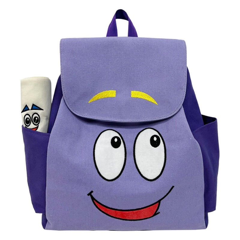 Dora the Explorer mochila Dora Mapa de dibujos animados crossbody pequeña mochila niños lindos kindergarten regalo