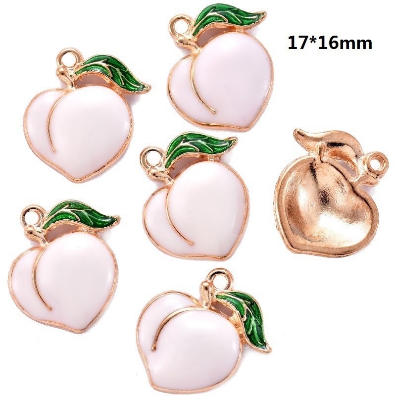 合金 DIY ジュエリーアクセサリーオイルドリップ果物と野菜ペンダントネックレスペンダントイヤリングアクセサリー W207|undefined