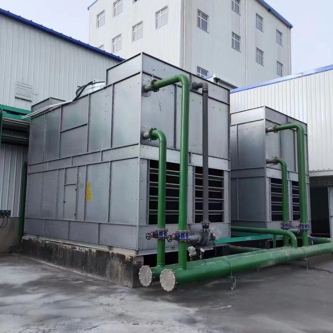 制冷设备 方形横流低噪音 闭式冷却塔  循环水降温 质保2年 上门