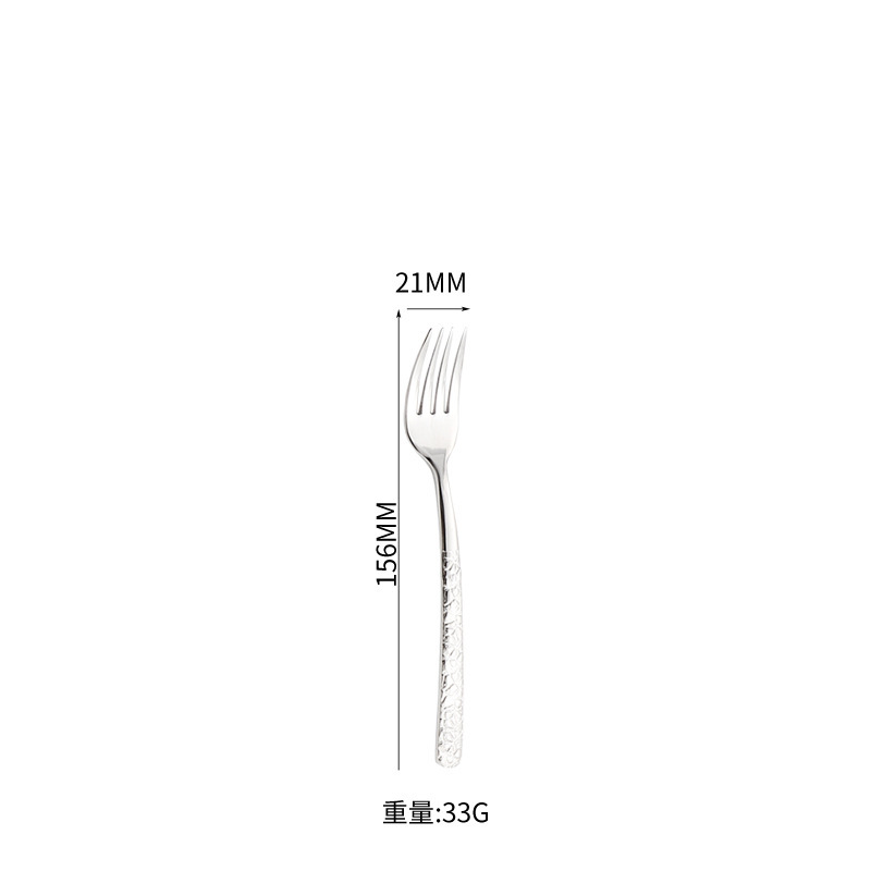不锈钢餐具套装高颜值餐具高端大气不锈钢餐具刀叉勺加厚餐具套装|undefined