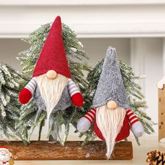 クリスマス装飾用品クリエイティブクリスマスペンダント顔なし人形クリスマスツリーペンダント老人プレゼント人形