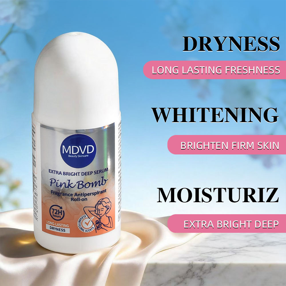 Cross-Border Mdvd Refreshing Body Perfume Roll-On Liquid Deodorant Anti-Perspirant Fragrance for Underarms, Unisex Roll-On Portable Perfume