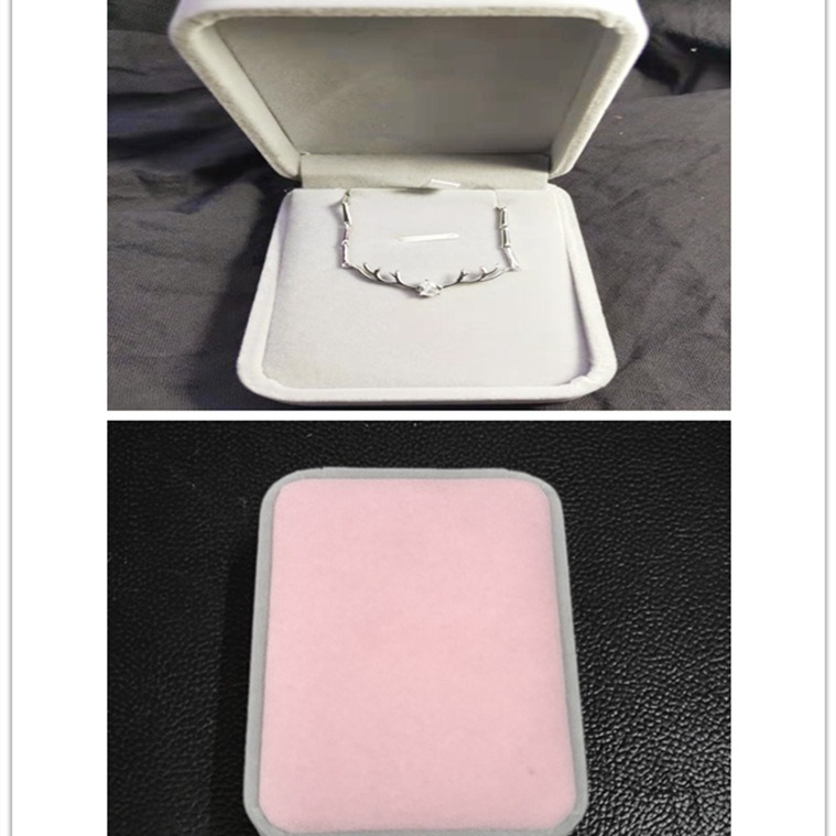 Directo de fábrica caja de la joyería anillo pendientes pulsera collar joyero en stock caja de la joyería al por mayor