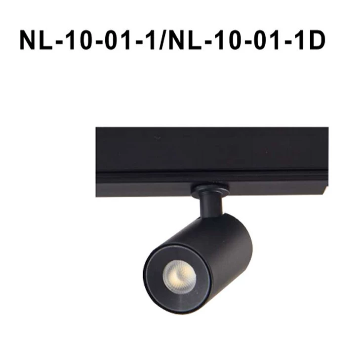 Светодиодный магнитный трековый светильник для поверхностного монтажа, витрина для ювелирных изделий, потолочный светильник для поверхностного монтажа, рельсовый прожектор, небольшой прожектор