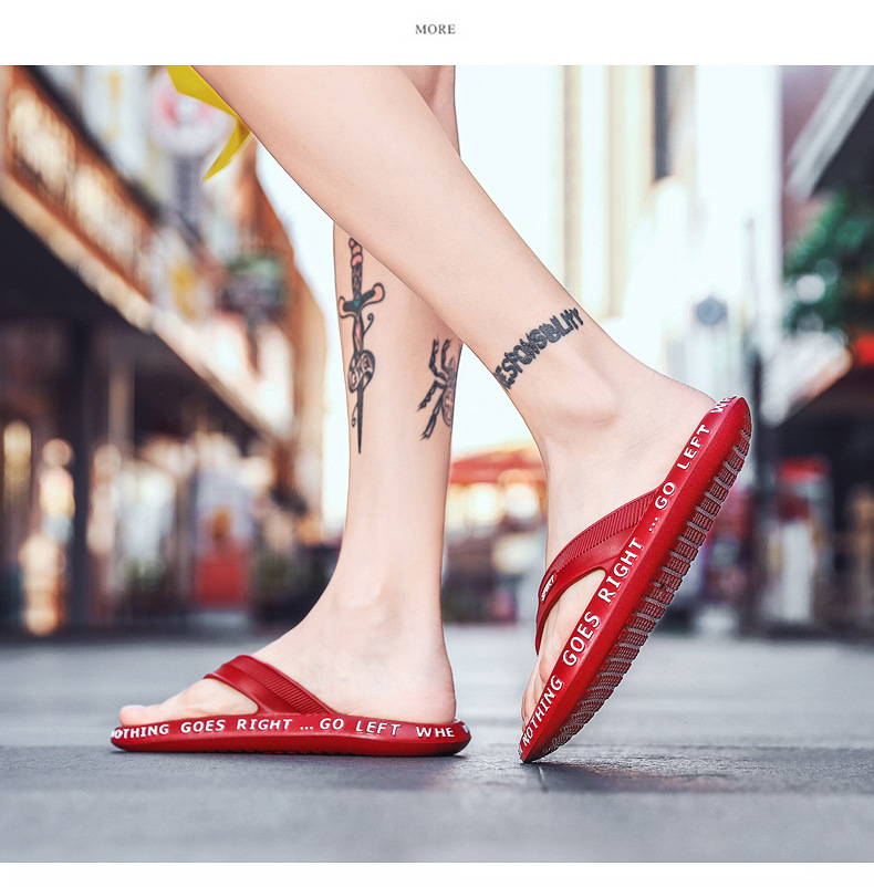 Pánske papuče Letné priedušné sieťované červené sandále Pánske klipsové šľapky na nohy Tidal plážové topánky Pánske papuče_voghion.com