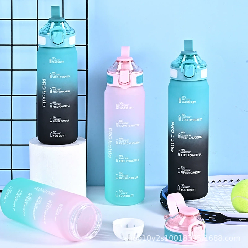 Новая чашка для воды большой емкости для мальчиков пластиковая чашка летняя спортивная бутылка для воды на открытом воздухе