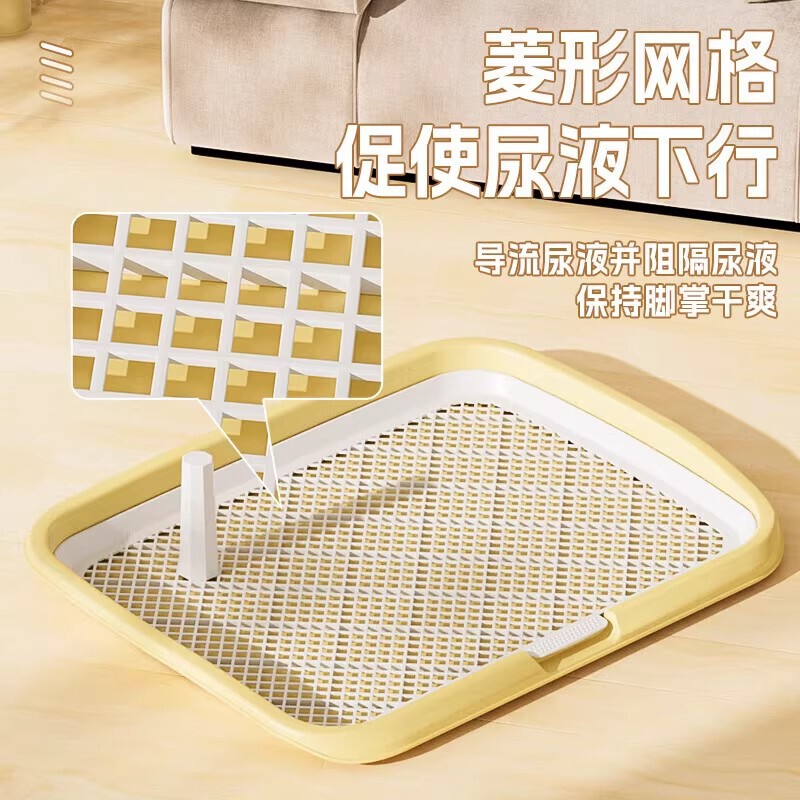 狗厕所大型中型小型犬定点排便神器用大小便尿盆狗砂盆大号便盆|undefined
