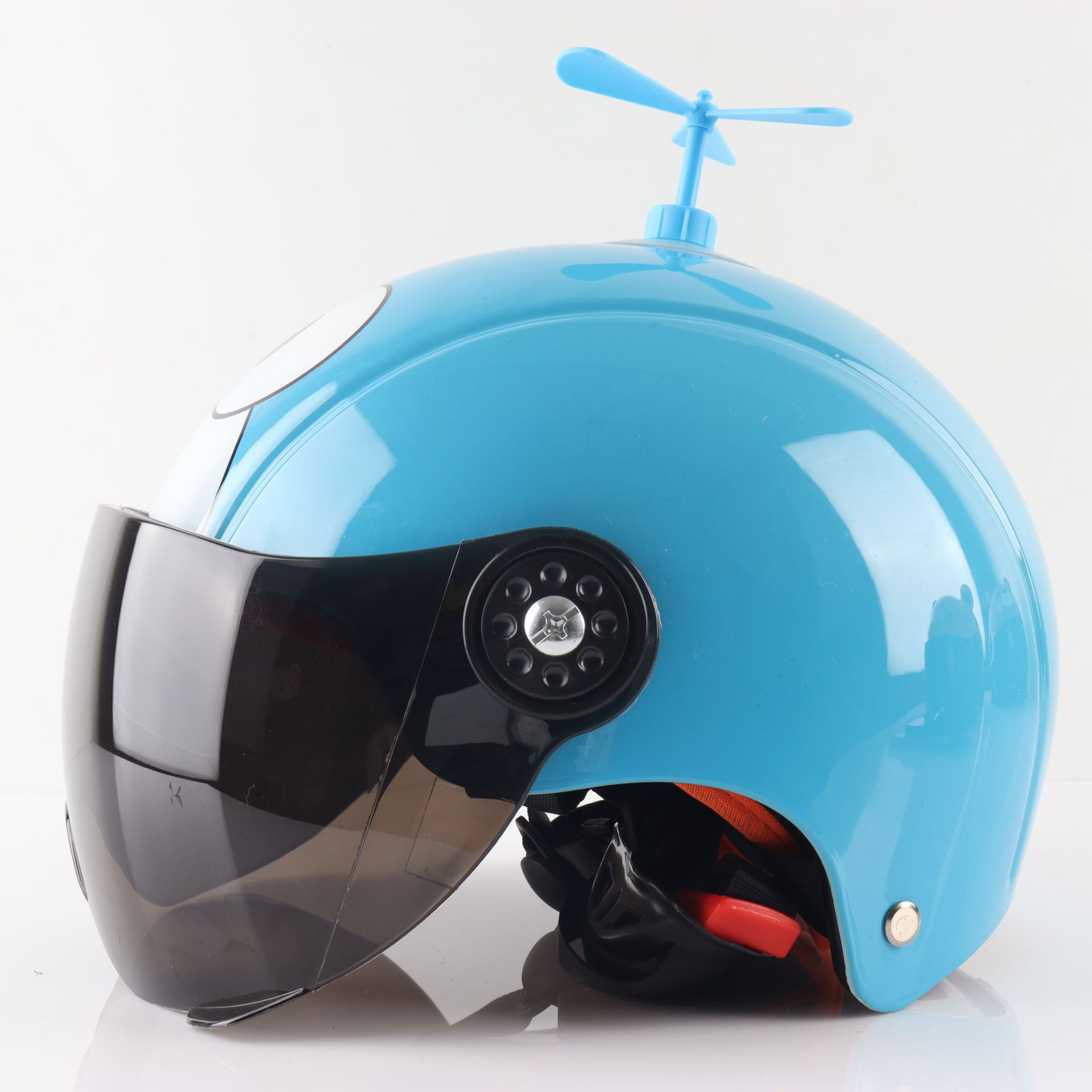Cross-Border Exclusive Supply of Electric Vehicle Children's Helmets, Cartoon Cute Half-Helmets, Bear-Shaped Helmets for Kids, Students, and Babies for Cycling