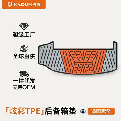 Suitable for Denza N8L N9 Special Vehicles, Colorful Tpe Car Trunk Mat, Trunk Accessories, and Vehicle Supplies (Trunk Mat)