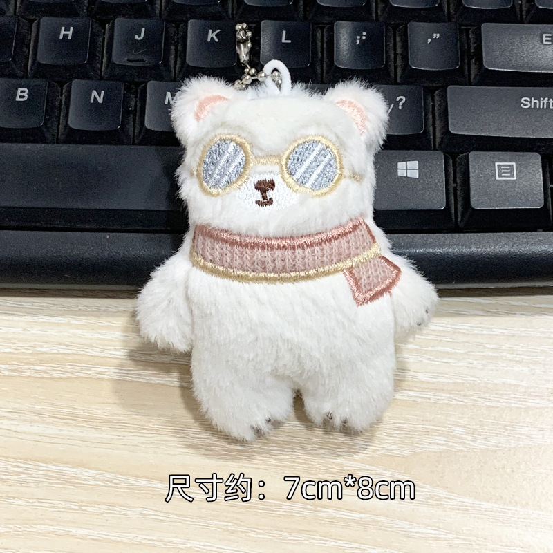 漫画ぬいぐるみペンダントアクセサリーかわいいスカーフクマ人形キーホルダーバッグペンダント diy 靴と帽子衣類アクセサリー|undefined