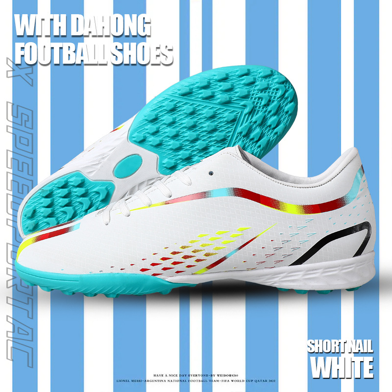 Neue Indoor-Fußballschuhe mit flacher Sohle für Kleinfeldfußball, große Trainingsschuhe für Holzböden_voghion.com